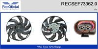 RECOFICIAL SEF733620 - Ventilador, refrigeración del motor