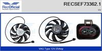 RECOFICIAL SEF733621 - Ventilador, refrigeración del motor