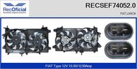 RECOFICIAL SEF740520 - Motor eléctrico, ventilador del radiador