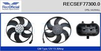 RECOFICIAL SEF773000 - Ventilador, refrigeración del motor