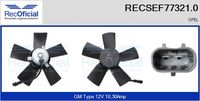 RECOFICIAL SEF773210 - Ventilador, refrigeración del motor