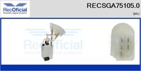 RECOFICIAL SGA751050 - Presión [bar]: 4,9<br>para número de OPR: 1217<br>