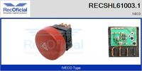 RECOFICIAL SHL610031 - Interruptor intermitente de aviso