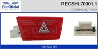 RECOFICIAL SHL700011 - Interruptor intermitente de aviso