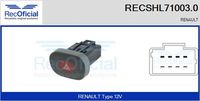 RECOFICIAL SHL710030 - Tensión [V]: 12<br>Número de enchufes de contacto: 8<br>Forma del enchufe: oval<br>Número de nudos: 1<br>