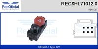 RECOFICIAL SHL710120 - Interruptor intermitente de aviso