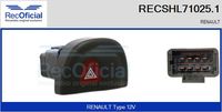 RECOFICIAL SHL710251 - Interruptor intermitente de aviso