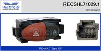 RECOFICIAL SHL710291 - Interruptor intermitente de aviso