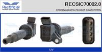 RECOFICIAL SIC700020 - Bobina de encendido