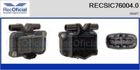 RECOFICIAL SIC760040 - Número de piezas necesarias: 3<br>Número de enchufes de contacto: 4<br>para número de OPR: 1799<br>