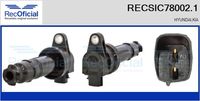 RECOFICIAL SIC780021 - Código de motor: G4FC<br>para OE N°: 273012B000<br>Número de enchufes de contacto: 2<br>Versión: .0<br>