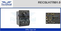 RECOFICIAL SLH770010 - Interruptor, luz principal