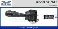 RECOFICIAL SLS710011 - para OE N°: 8201168003<br>Función de interruptor combinado: con función limpia y lava<br>Función de interruptor combinado: con función de intervalo de limpieza<br>