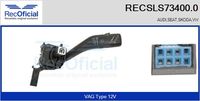 RECOFICIAL SLS734000 - Equipamiento de vehículo: para vehículos con OBD<br>Tensión [V]: 12<br>Vehículo con dirección a la izquierda / derecha: para vehic. dirección izquierda<br>Equipamiento de vehículo: para vehículos con Tempomat<br>Función de interruptor combinado: con función de ordenador de a bordo<br>Función de interruptor combinado: con función de intervalo de limpieza<br>Versión: .0<br>para fabricante volante: AUDI<br>para fabricante volante: FORD<br>para fabricante volante: SEAT<br>para fabricante volante: SKODA<br>para fabricante volante: VW<br>