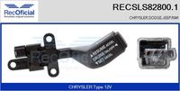 RECOFICIAL SLS828001 - Equipamiento de vehículo: para vehículos con OBD<br>Tensión [V]: 12<br>Vehículo con dirección a la izquierda / derecha: para vehic. dirección izquierda<br>