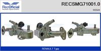 RECOFICIAL SMG710010 - Vehículo con dirección a la izquierda / derecha: para dirección izquierda/derecha<br>