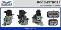 RECOFICIAL SMG720021 - Tensión [V]: 12<br>Tipo de servicio: eléctrico<br>Vehículo con dirección a la izquierda / derecha: para dirección izquierda/derecha<br>