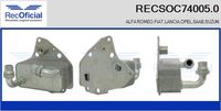 RECOFICIAL SOC740050 - Radiador de aceite, aceite motor