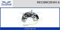 RECOFICIAL SRC251010 - Rectificador, alternador