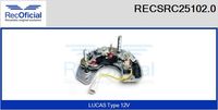 RECOFICIAL SRC251020 - Rectificador, alternador