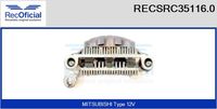 RECOFICIAL SRC351160 - Rectificador, alternador