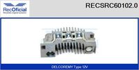 RECOFICIAL SRC601020 - Rectificador, alternador