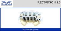 RECOFICIAL SRC601110 - Rectificador, alternador