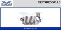 RECOFICIAL SRE306010 - Regulador del alternador