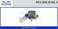 RECOFICIAL SRE351020 - Regulador del alternador