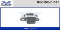 RECOFICIAL SRE401030 - Regulador del alternador