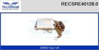 RECOFICIAL SRE401280 - Regulador del alternador