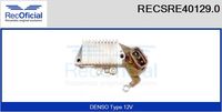 RECOFICIAL SRE401290 - Regulador del alternador