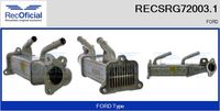 RECOFICIAL SRG720031 - Elemento enfriador, reciclaje gases escape