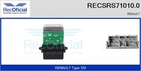 RECOFICIAL SRS710100 - Tensión [V]: 12<br>