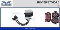 RECOFICIAL SRS730340 - Unidad de control, aire acondicionado