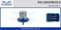 RECOFICIAL SRS760150 - Número de enchufes de contacto: 6<br>Color de conector: azul<br>