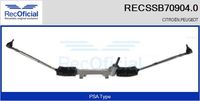 RECOFICIAL SSB709040 - Tipo de servicio: eléctrico<br>Versión: .1<br>para fabricante dirección: JTEKT<br>para fabricante volante: CITROËN<br>para fabricante volante: PEUGEOT<br>