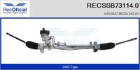 RECOFICIAL SSB731140 - Tipo de servicio: hidráulico<br>Vehículo con dirección a la izquierda / derecha: para vehic. dirección izquierda<br>Artículo complementario / información complementaria 2: sin articulación axial<br>Artículo complementario / información complementaria 2: con manguito dirección<br>Número de fabricación: SPK-VW-003<br>