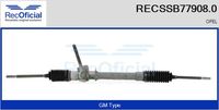 RECOFICIAL SSB779080 - Equipamiento de vehículo: para vehículos sin dirección eléctrica asistida<br>Tipo de servicio: mecánico<br>Vehículo con dirección a la izquierda / derecha: para vehic. dirección izquierda<br>Versión: .0<br>para fabricante dirección: DELPHI<br>para fabricante volante: OPEL<br>