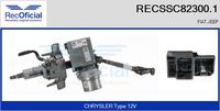 RECOFICIAL SSC823001 - Tensión [V]: 12<br>Tipo de servicio: eléctrico<br>Vehículo con dirección a la izquierda / derecha: para vehic. dirección izquierda<br>para fabricante dirección: TRW<br>