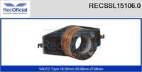 RECOFICIAL RECSSL151060 - Anillo colector, alternador