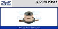 RECOFICIAL SSL251010 - Anillo colector, alternador