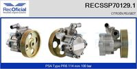 RECOFICIAL SSP701291 - Bomba hidráulica, dirección