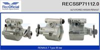 RECOFICIAL SSP711120 - Tipo de servicio: hidráulico<br>Poleas: con polea<br>Artículo complementario/Información complementaria: sin depósito<br>Número de fabricación: SPW-RE-013<br>