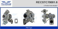 RECOFICIAL STC700016 - Turbocompresor, sobrealimentación