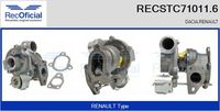 RECOFICIAL STC710116 - Turbocompresor, sobrealimentación