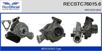 RECOFICIAL STC760156 - Turbocompresor, sobrealimentación