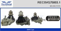 RECOFICIAL SVG750031 - Tipo de servicio: eléctrico<br>Vehículo con dirección a la izquierda / derecha: para dirección izquierda/derecha<br>Versión: .0<br>para fabricante volante: BMW<br>para fabricante volante: MINI<br>para fabricante volante: TOYOTA<br>