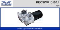 RECOFICIAL SWM151201 - Motor del limpiaparabrisas