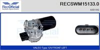 RECOFICIAL SWM151330 - Tensión [V]: 12<br>Número de fabricación: ESW-AU-019<br>Lado de montaje: delante<br>Tipo de servicio: eléctrico<br>